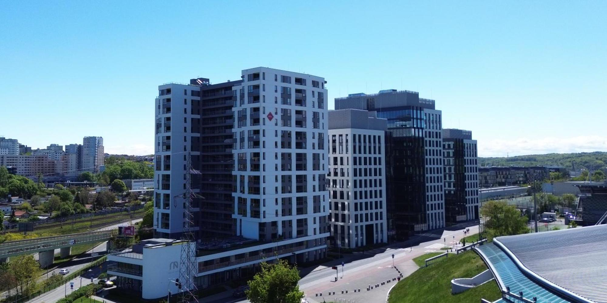 Apartament Efaga Modern Tower Gdynia Exterior foto